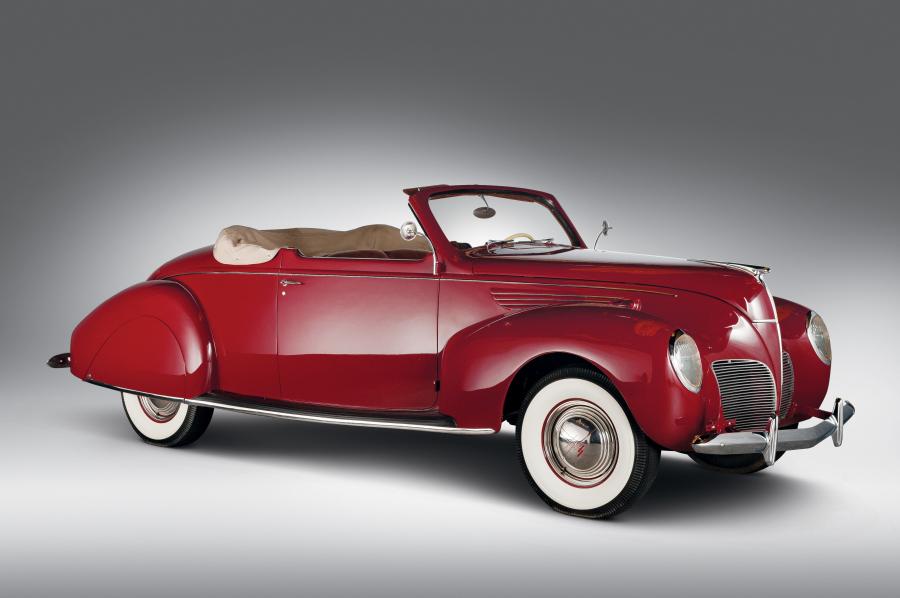  Lincoln Zephyr Convertible Coupe (86H-760(B)) 1938 года  (фото 35 из 36)